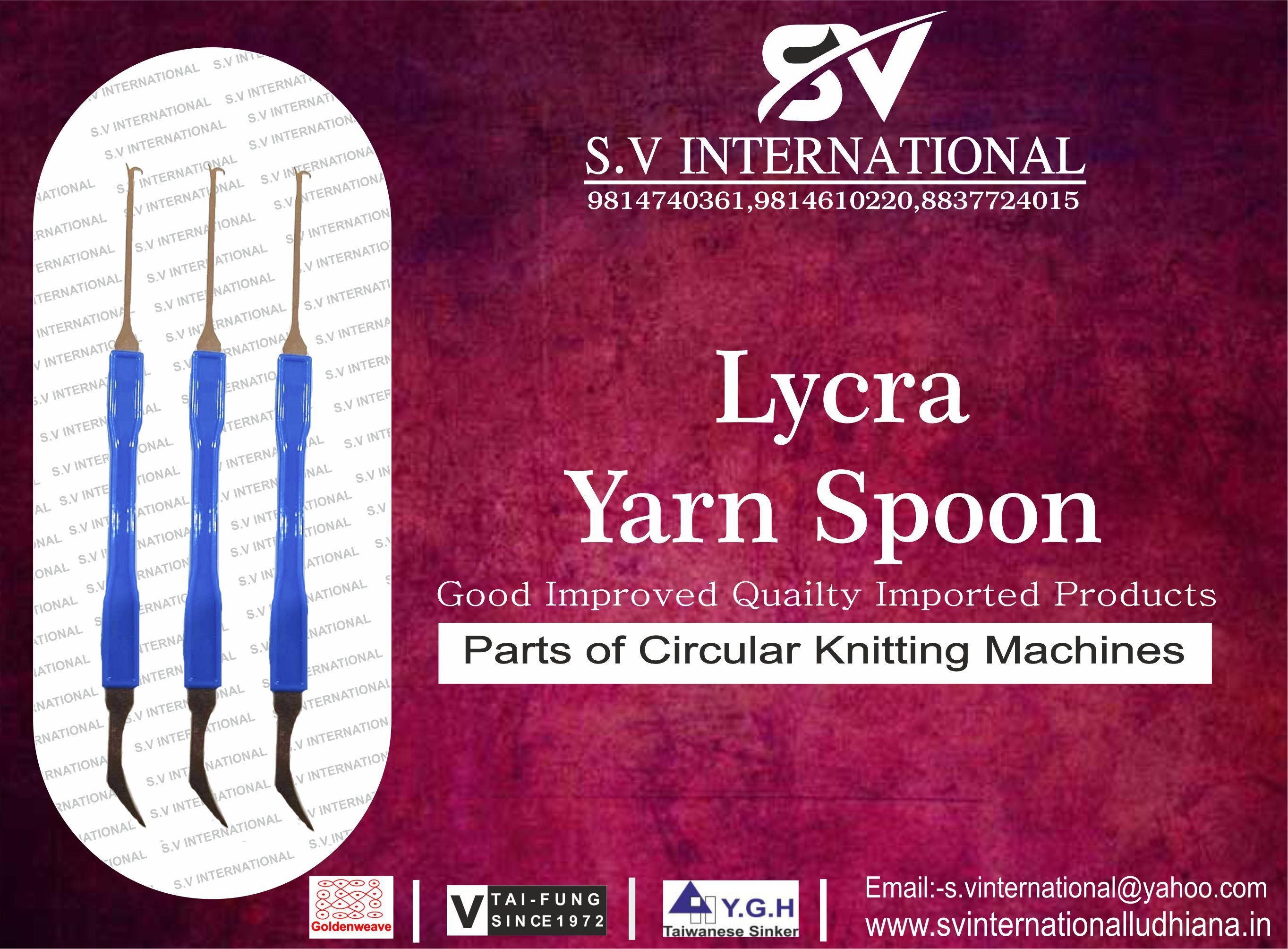 Lycra Yarn Spoon