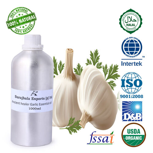Garlic Essential Oil 1000 Ml Age Group: All Age Group