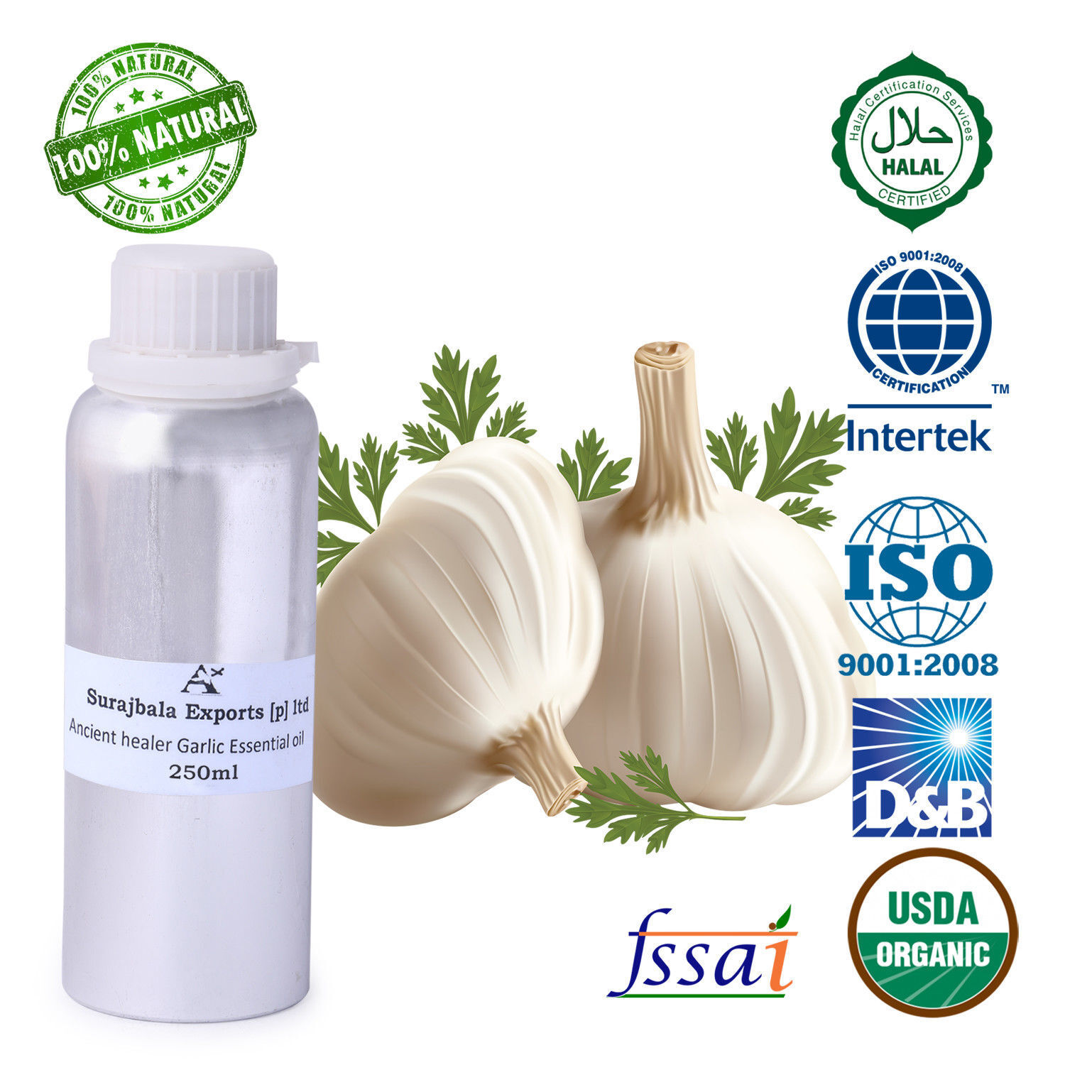 1000 ml Garlic Essential Oil