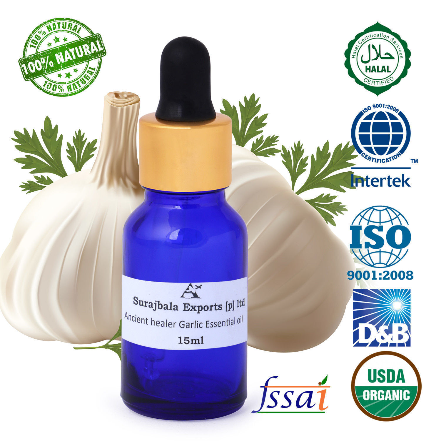 1000 ml Garlic Essential Oil