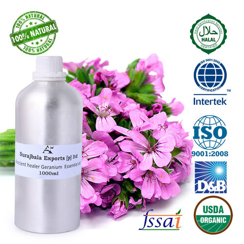 Geranium Essential Oil 1000 Ml Age Group: All Age Group