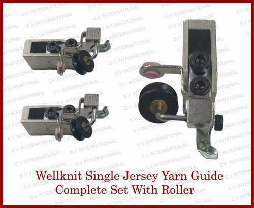 Wellknit Single Jersey Yarn Guide Complete Set with Roller