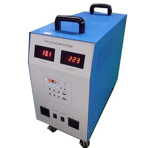 500W Pay Go Solar System Back