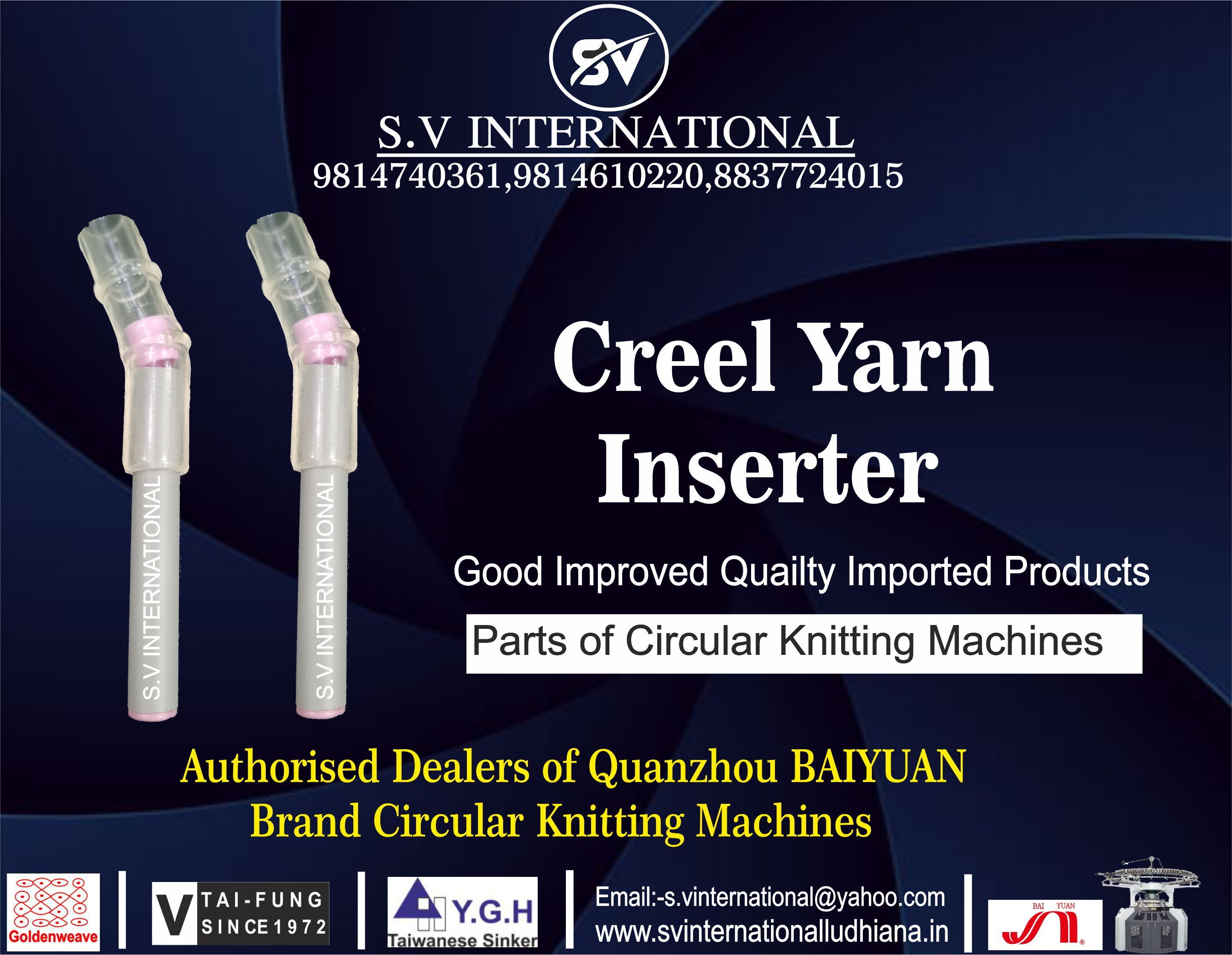 Creel Yarn Inserter
