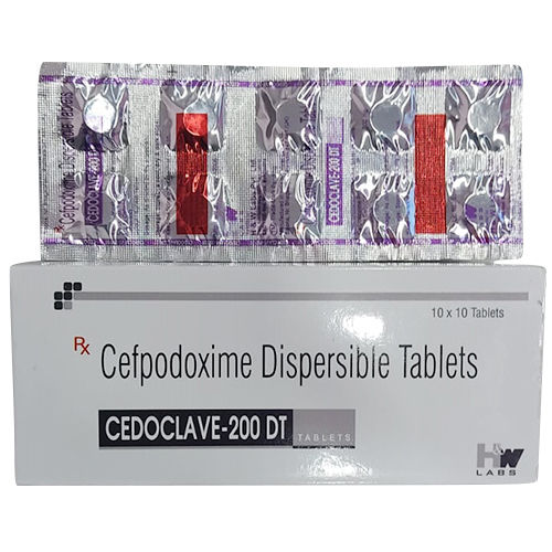 Cefpodoxime Dispersible Tablets