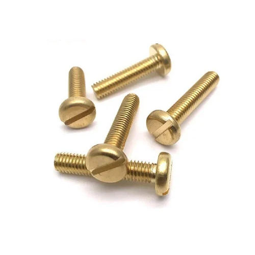 Brass Slotted Head Screw