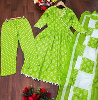 Feny Green Rayon Kurti