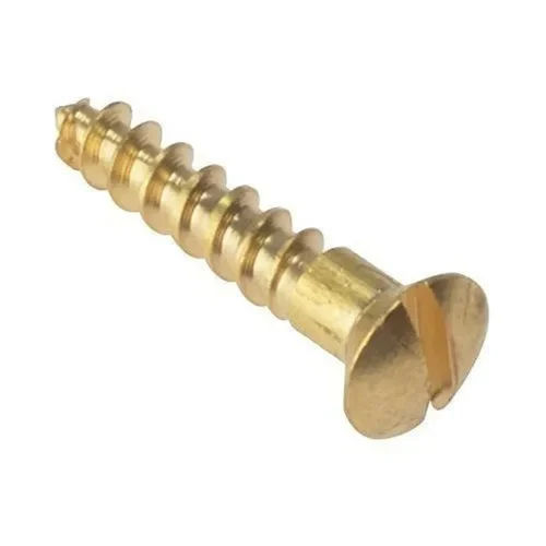 Brass Raised Head Screw