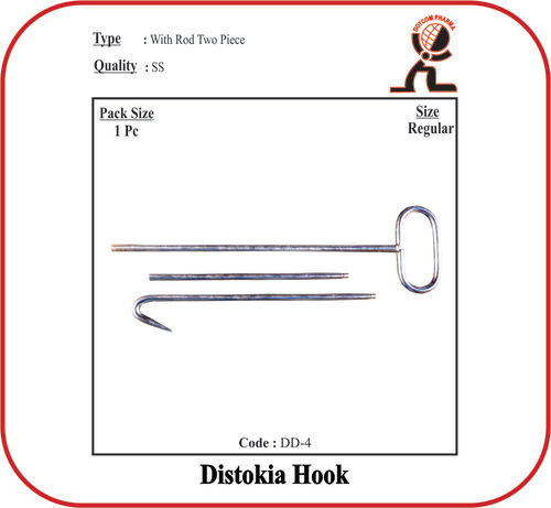 Non-magnetic Distokia Hook-with Rod Two Piece