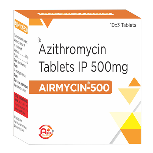 500Mg Azithromycin Tablets Ip