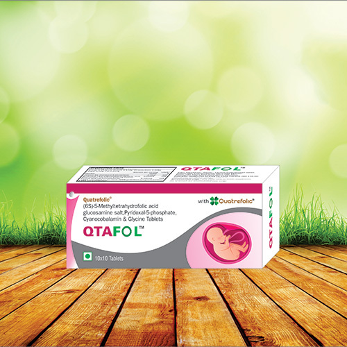 6s 5 Methyltetrahydrofolic Acid Glucosamine Salt Glycine Tablets