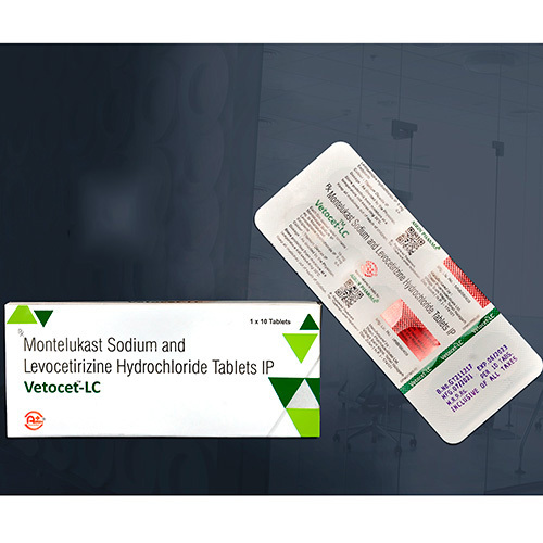 Montelukast Sodium And Levocetirizine Hydrochloride Tablets Ip