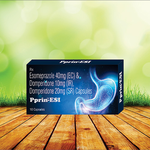Esomeprazole 40Mg EC And Domperidone 30mg Capsules