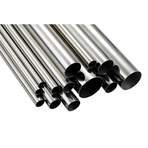 Silver Nitronic 50 Round Pipe