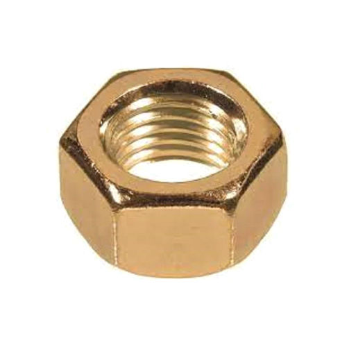 Brass Hex Polished Nuts