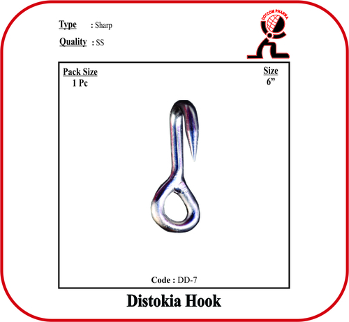 Distokia Hook- Sharp 6 Inch