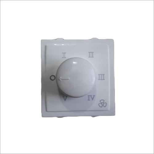 Hifi Modular Regulator Socket Body - ABS Material, Square Shape, White Color, 220V Voltage, 50Hz Frequency | Wall Mounted, 5 Round Stops, Smooth Surface, Sturdy Design