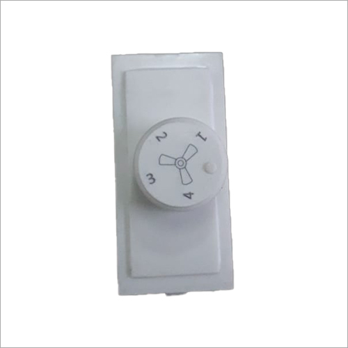 Modular Regulator Body - ABS Material, Rectangular Shape, White Color, 220V Voltage, 50Hz Frequency | Wall Mounted Installation, Electrical Power Source