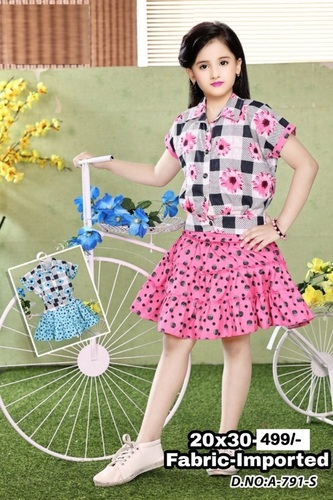 Girls Skirt Top