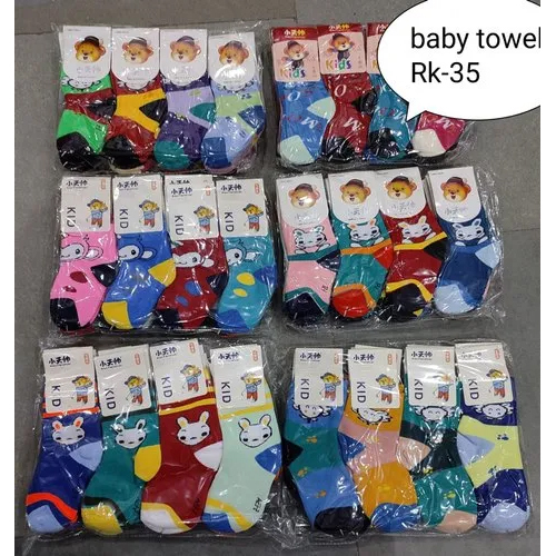 Little Angle Klv Towel Socks