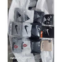 Adidas Socks - Terry Fabric, Ankle Length, Black Grey | High Elasticity, Breathable, Quick Dry, Cool Pass, Washable