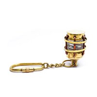 Solid Brass Anchor Lantern Key Chain Brass Lantern Key Chain