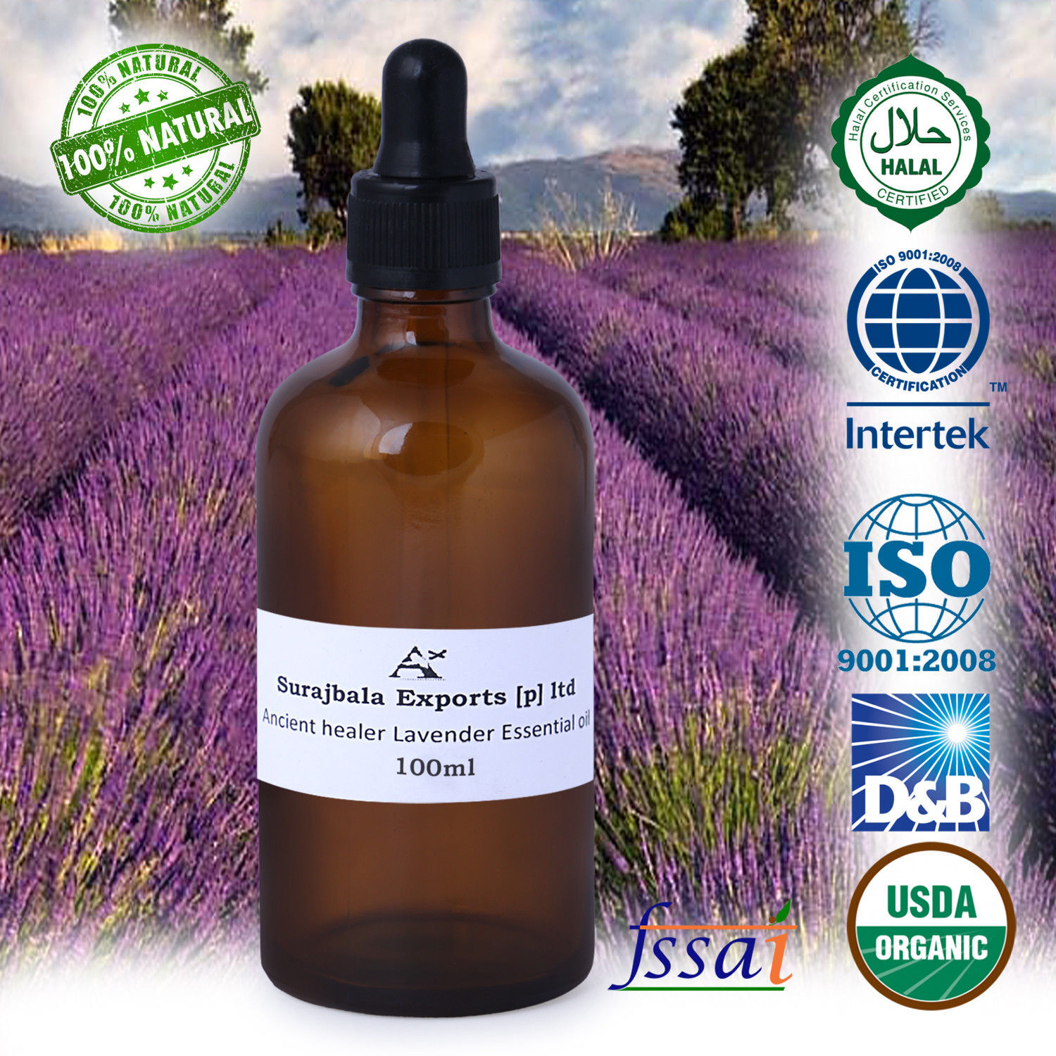 1000 ml Lavender Essential Oil