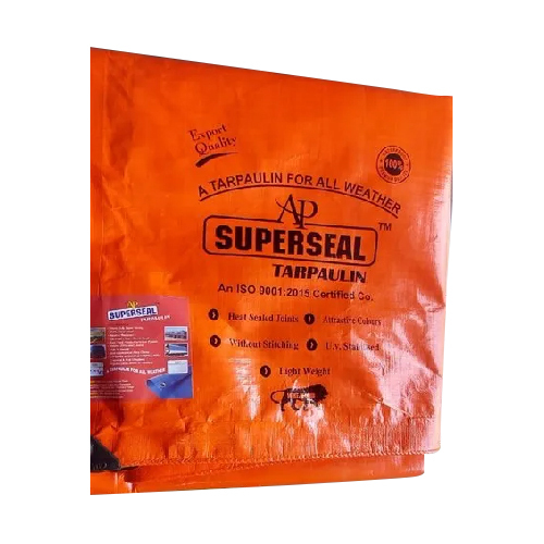 Super Seal HDPE Orange Tarpaulin