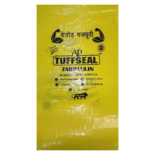 HDPE Tuffseal Yellow Tarpaulin