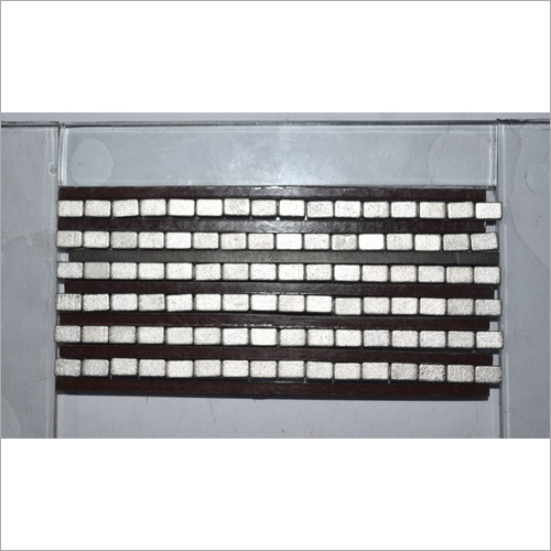 Silver Impregnated Graphite - Rectangular Shape, Silver Color | High Heat Conductivity, Hard Fusing, Easy Brazing For Railway And Traffic Signaling Applications