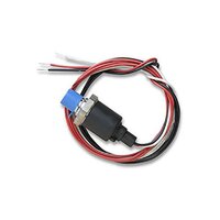 Digital Sensor - Plastic & Metal | Silver & Black, Adjustable Size, Suitable For Air, Water & Oil In Industrial Applications