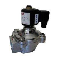 Dust Collector Valve - Stainless Steel Diaphragm, 1/4 Inch Threaded Pulse Valve | Electromechanical Control, High Durability, Compact Design