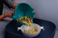 ROTATING UNIQUE BASKET( PLASTIC COLANDER)