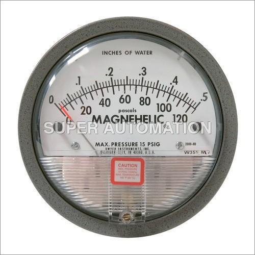 Magnehelic Gauge - Body Material: Stainless Steel