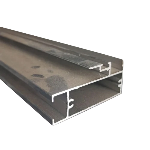 6mm Aluminium Section - 6mm Thickness, Flat Shape, Silver Color, Polished Surface Treatment | High Strength, Rectangular Design, Coated Finish