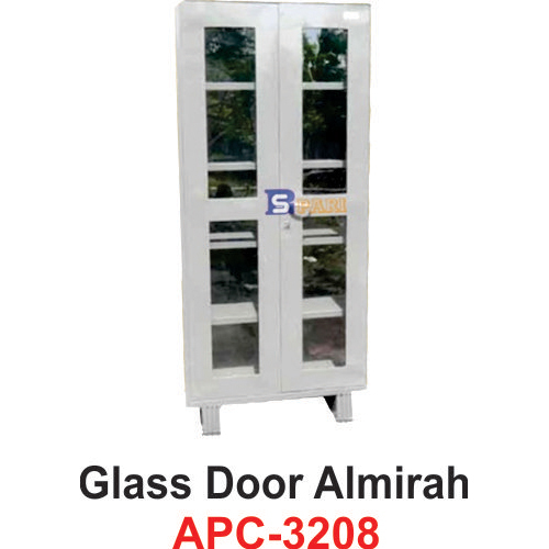 78x36x19  Heavy Glass Door Almirah APC- 3208