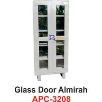 78x36x19 Light Glass Door Almirah