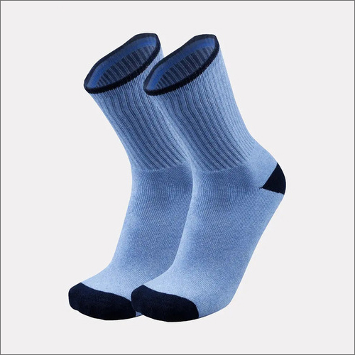 Half Terry Mens Crew Socks