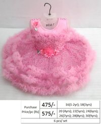 Girls Fancy Party Dress-25