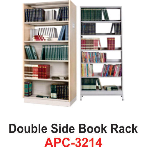 Double Side Book Rack