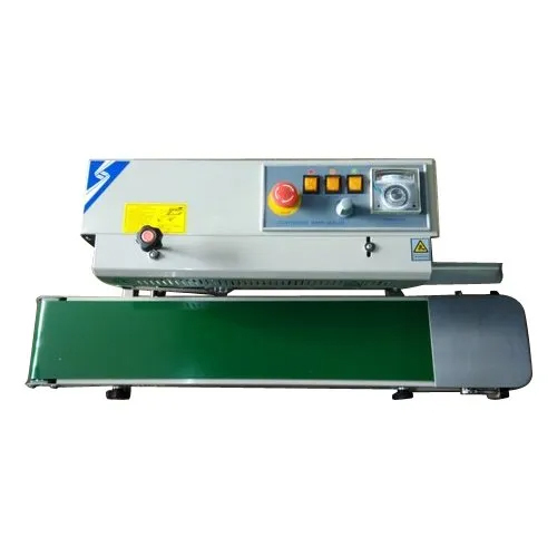 Green Mild Steel Horizontal Band Sealer Machine