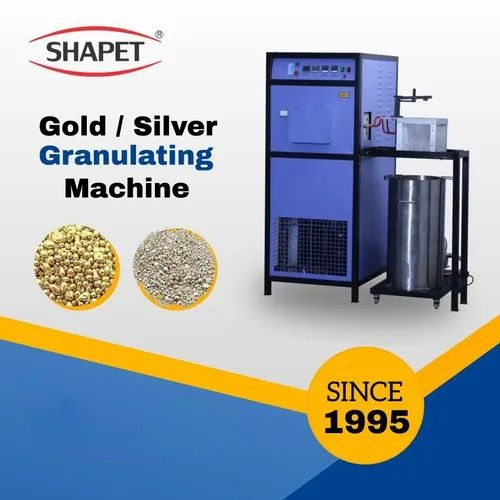 Gold And Silver Granulating Machine With Inbuilt Chiller