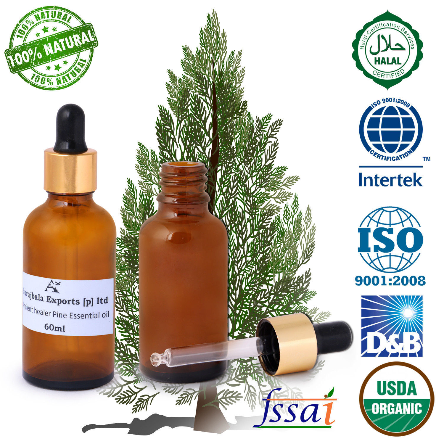 1000 ml Pine Essential Oil