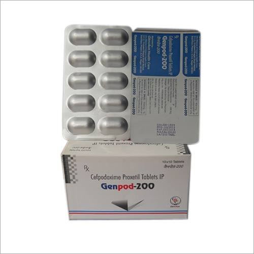 Cefpodoxime Proxetil Tablets IP Genpod 200