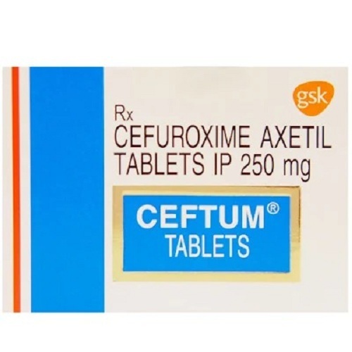 Cefuroxime Axetil Tablets Ip 125Mg Ceftum Tablets General Medicines