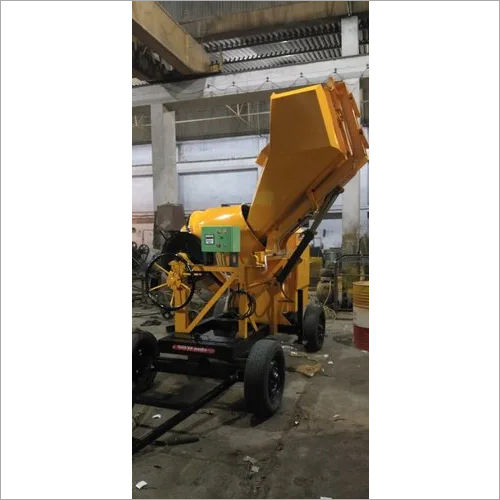 Hydraulic Hopper Mixer Machine With Single Bin