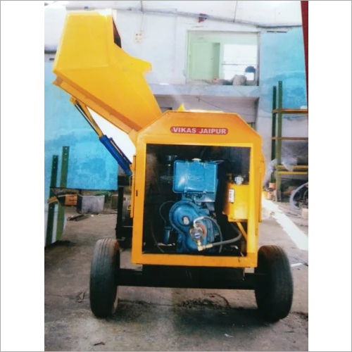 Hydraulic Hopper - Color: Yellow