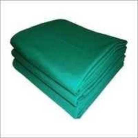 Plain Dark Green Cotton Bed sheets