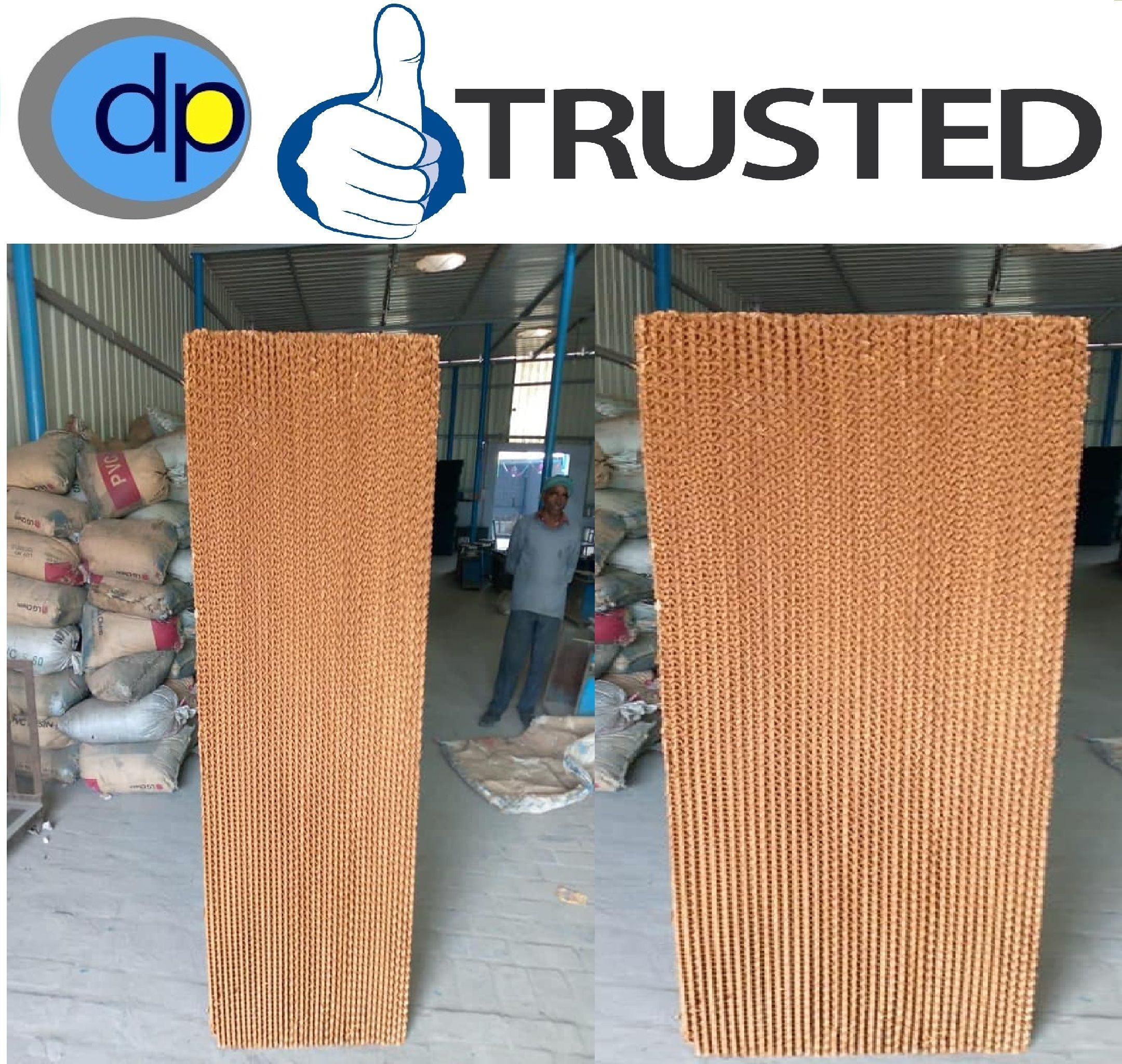 Evaporative cooling pad Size:1500 X 600 X 100 mm