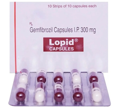 Gemfibrozil 300Mg Capsules General Medicines